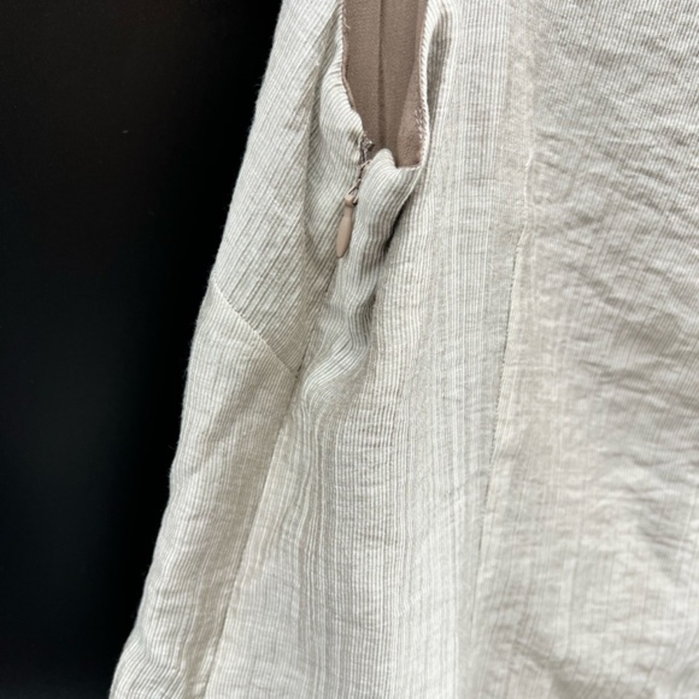 casual beige tunic beaded dress NWT - Picture 5 of 8